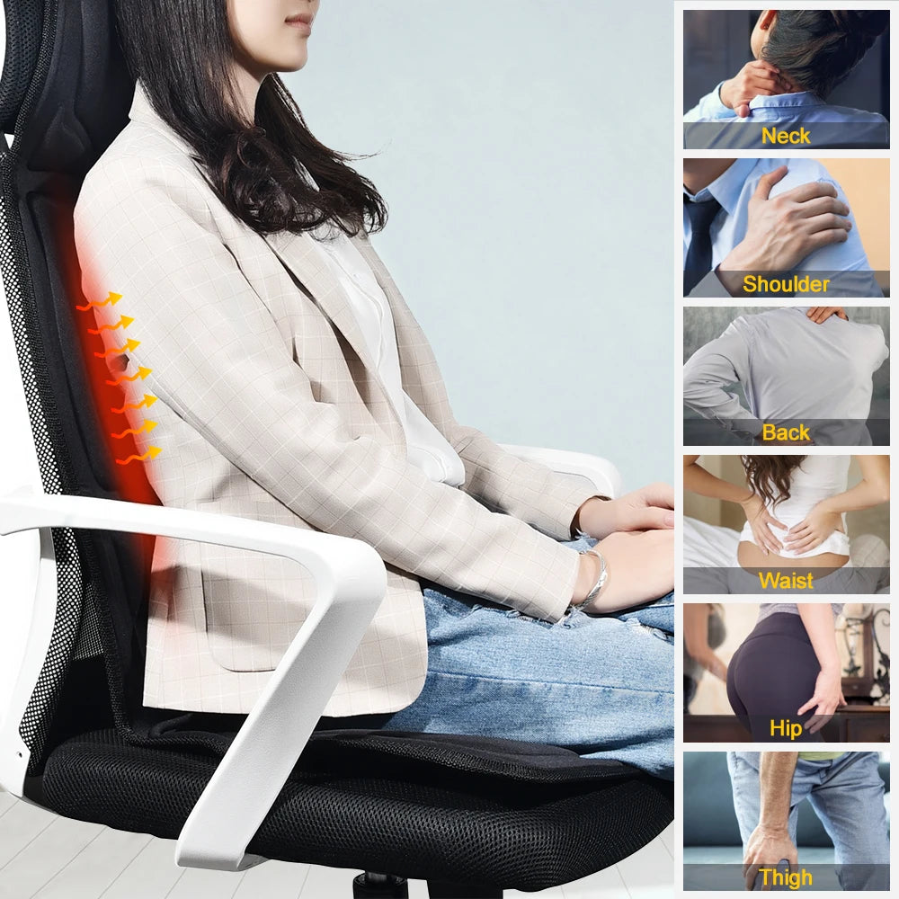 Full-Body Heated Massage Mat