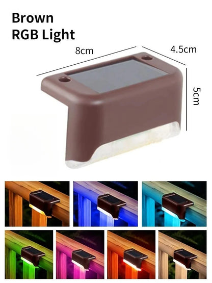 Outdoor Solar Step Lights