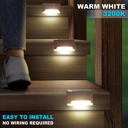 Outdoor Solar Step Lights