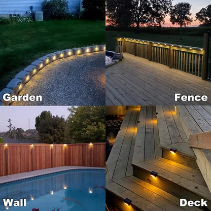 Outdoor Solar Step Lights