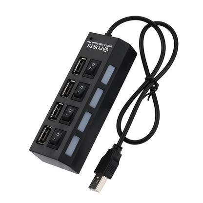 U7-portowy hub USB 2.0 High Speed